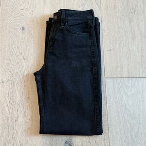 Hollister High-Rise Vintage Baggy Jeans in Black Size W24 L31